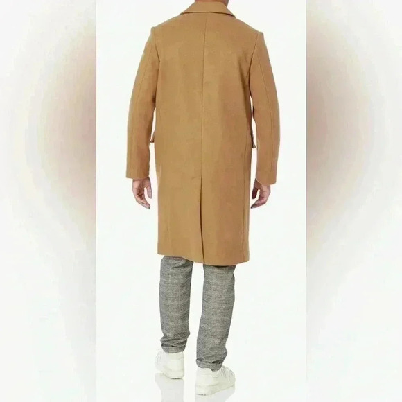 Cole Haan Men’s S/P Wool Blend Double Breasted Coat NWOT Old Money - Picture 2 of 10